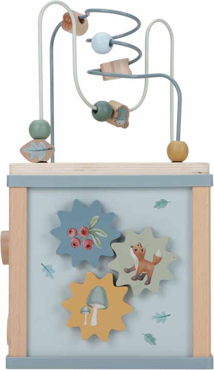 Little Dutch Houten Activiteitenkubus - Forest Friends FSC van Little Dutch — afbeelding 3