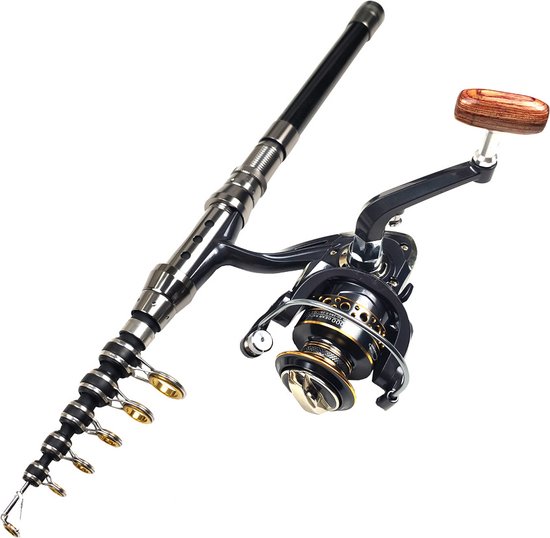 1.8M-3.0M Telescopische Hengel 13 1BB Spinning Reel Visgerei Set voor Zoutwater Zoetwater kopen vanaf een prijs van 38