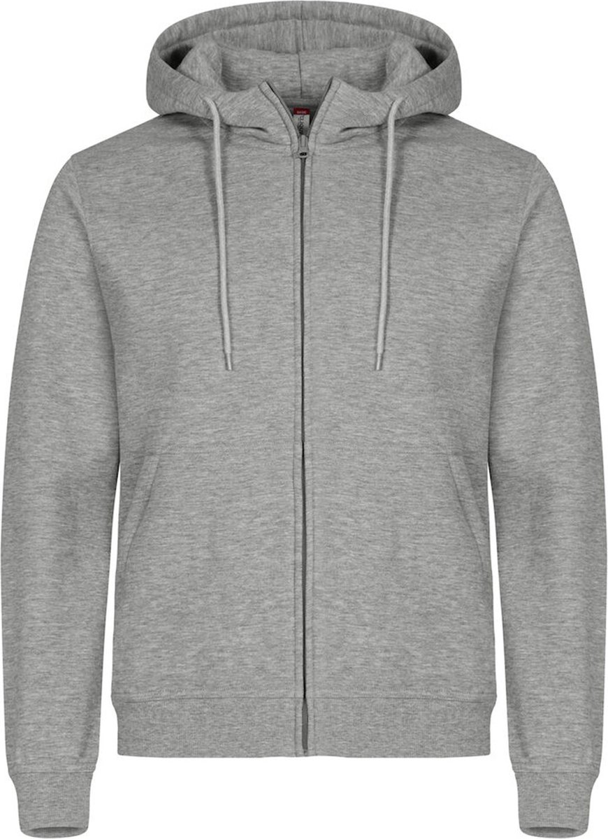 Clique Miami Hoody FZ 0201034 - Grijsmelange - L