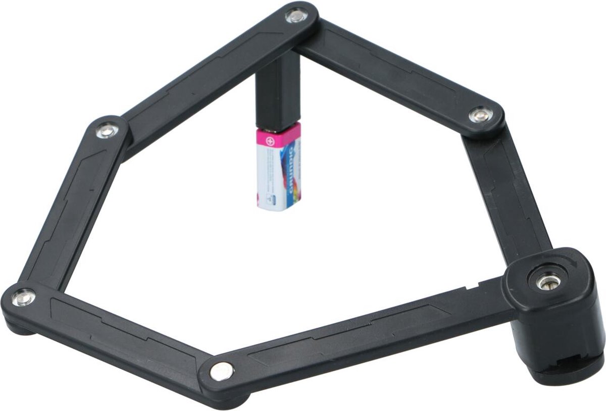 Frameslot, sleutels en cilinderslot voor accuhouder Bakfiets F900E