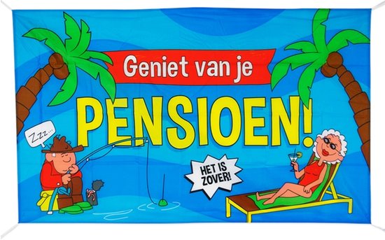 Drapeau - Pension - 150x90cm