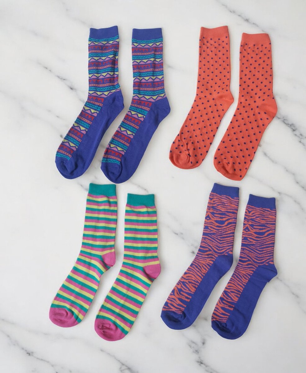 4 Paires Chaussettes Tennis DOINEUFL Femme - 100% Coton - Taille 39-42 - Confort Sport Et Loisirs