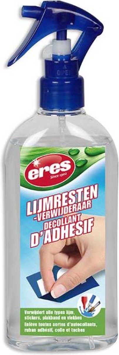 Eres – Lijmrestenverwijderaar – Stickerverwijderaar – Lijmresten verwijderaar – Lijmverwijderaar - 250 ml