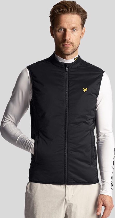 Lyle & Scott Vest Zwart L Man