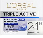 L'Oréal Paris Crème de NUIT Hydratante Réconfortante Triple Active 50 ml