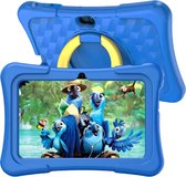 Pritom Kindertablet K7 Pro 7 inch - Blauw - Tablet voor kinderen - 32GB opslag - Ouderlijk toezicht - kindertablet vanaf 3 jaar - Stevige beschermhoes