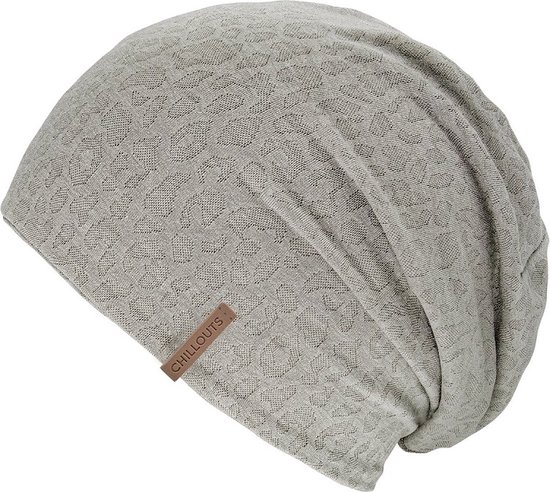 Chillouts beanie muts Rochester grijs in one size