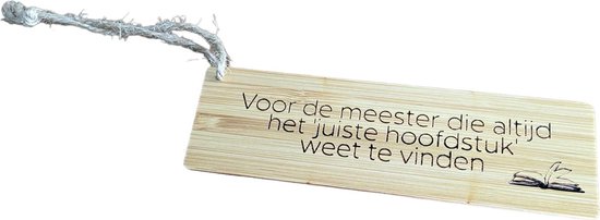 Cadeau maître - Marque page - Cadeau cadeaux maître - Merci - merci pour la belle année scolaire - Merci cadeau maître