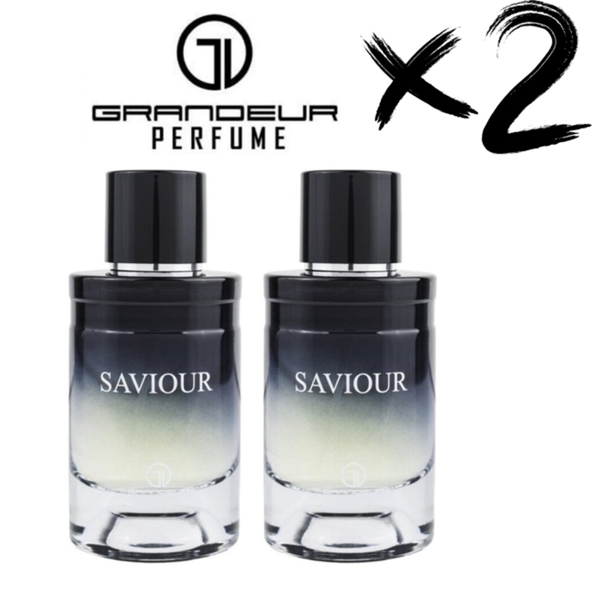 Goedkoopste Saviour - Dior Sauvage Inspired - Eau de Parfum - 2 X 100 ML