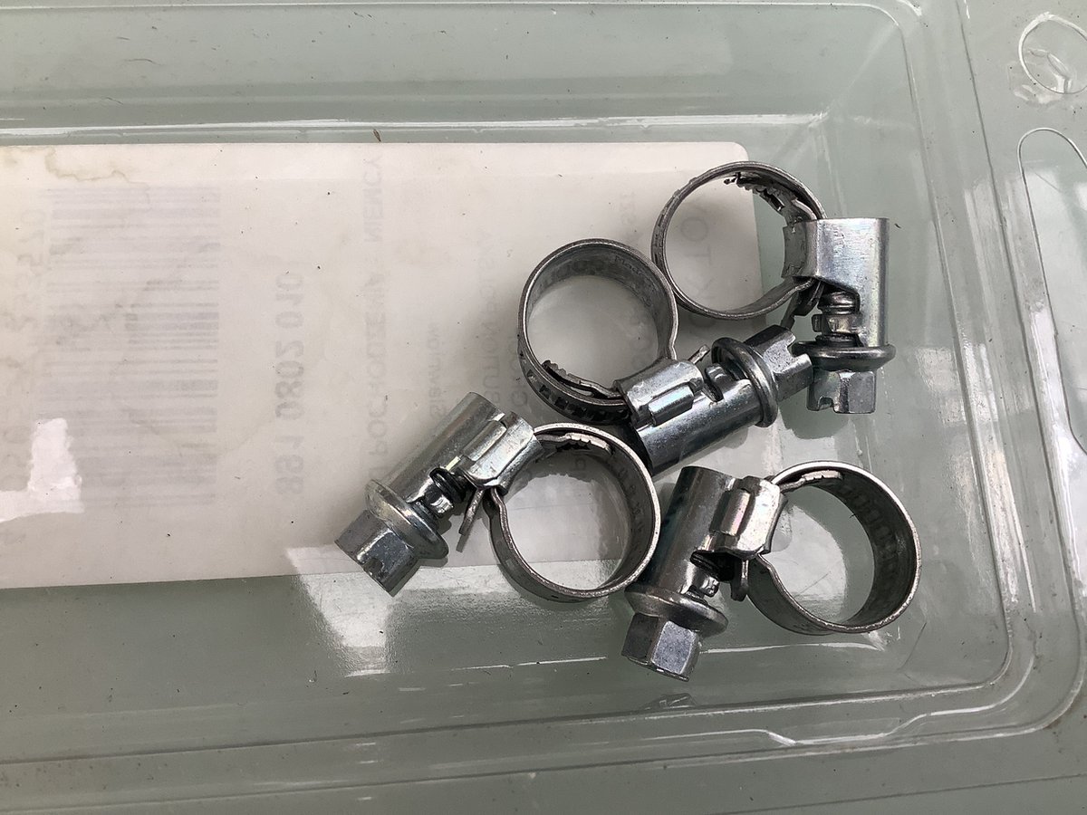 Slangklem 12mm. verzinkt. 4 stuks. wvsa.nl.