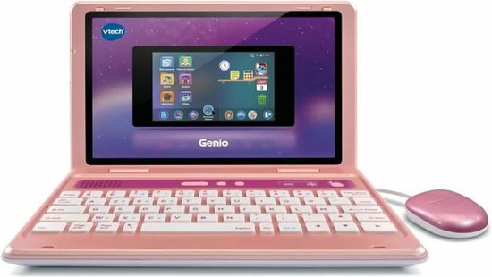 VTech Genio leerlaptop XL roze - kopen bij