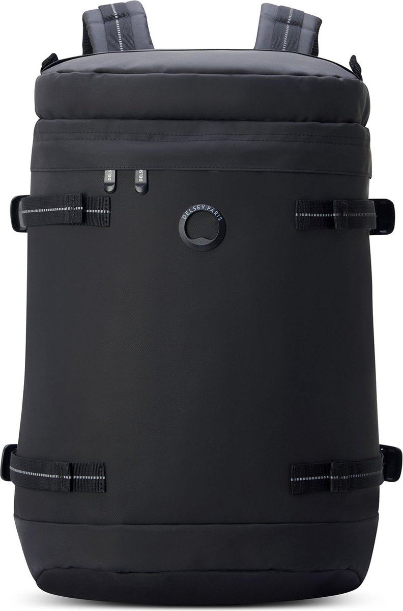 DELSEY PARIS Vrije tijd rugzak Rugzak met laptopvak Raspail Backpack 25L Black Zwart