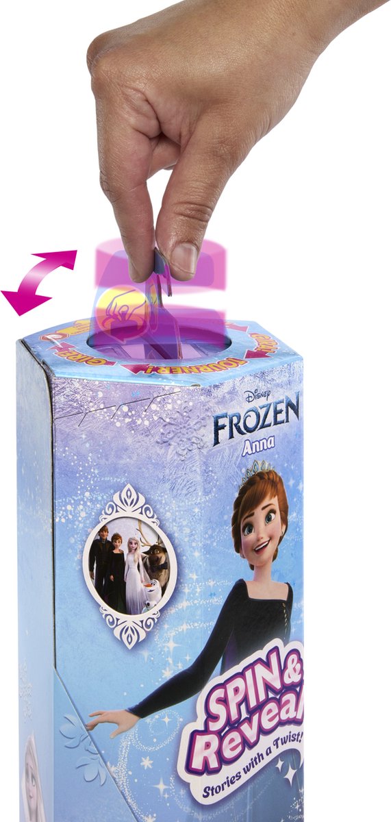 Disney Frozen - Draaien en Ontdekken Anna pop van Disney — afbeelding 2
