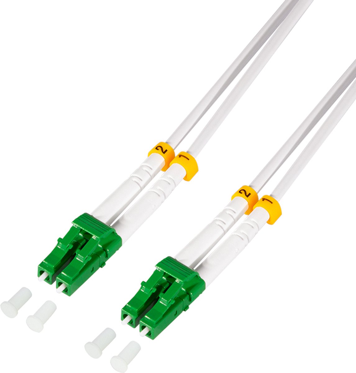 LogiLink FC0LC03 InfiniBand en Glasvezelkabel 3 m 2x LC Wit