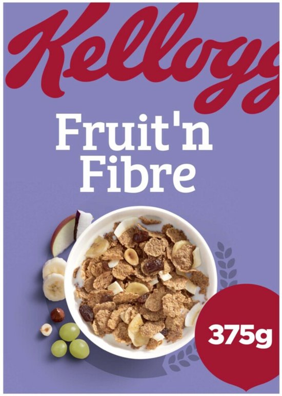 Foto: 3x kellogg s all bran fruit fibre 375 gr