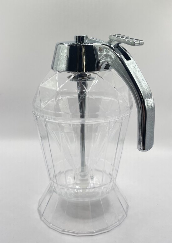 Honingdispenser met standaard- Chocoladesaus - 180 ml - Ontbijt - Keuken - Pannenkoeken van Zerodis — afbeelding 4