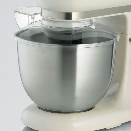 Ariete 1588/03 - Vintage keukenmachine - 5.5 liter - 3 accessoires - 2400 Watt - 7 snelheden - Beige van Ariete — afbeelding 2
