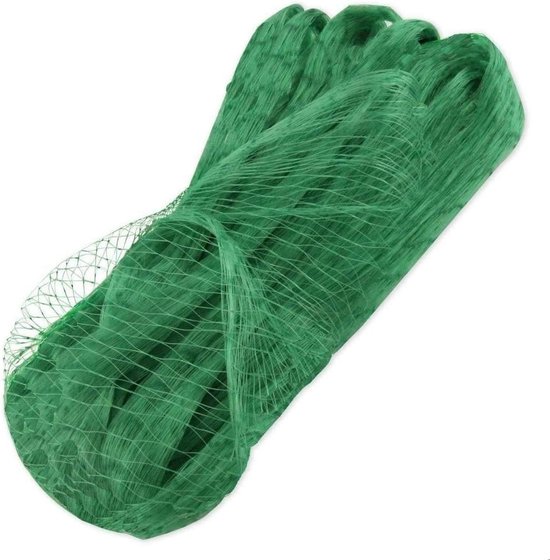 Vogelbeschermingsnet 4m X 5m Incl. 8 Grondankers - UV-bestendig Tuinnet Voor Fruitbomen En Vijver