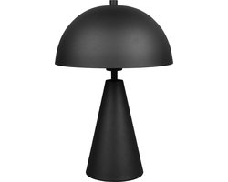 TRIO ALFIE - Tafellamp - Zwart mat - excl. 1x E27 4,9 W - Snoerschakelaar - GO Green