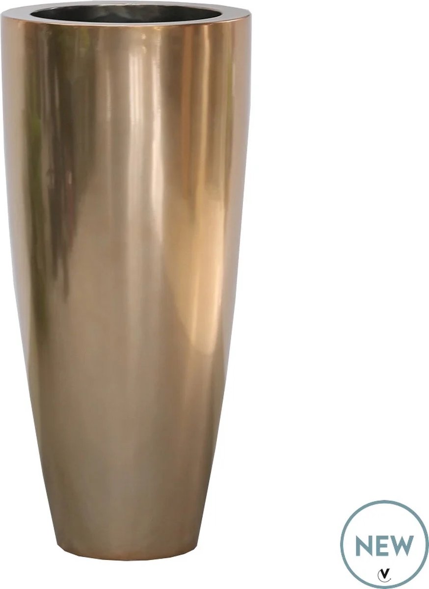Kentucky Planten pot | Brons - Copper | Ø47 x H100 cm