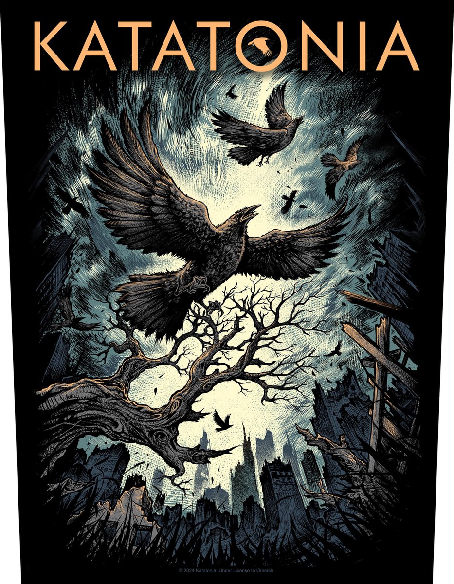 Katatonia Uncover The Skies Unisex Embleem - meerkleurig - Standard