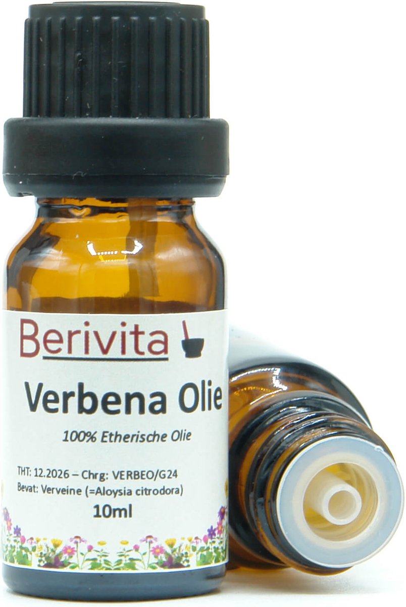 Goedkoopste Verbena Olie 10ml - 100 Etherische Olie van Citroenverbena - Verveine Olie