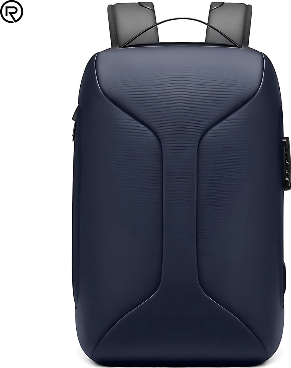 Waterdichte Rugzak - Rugtas - Laptop Tas t/m 15.6 inch - Voor Dames en Heren - Schooltas - Blauw - USB