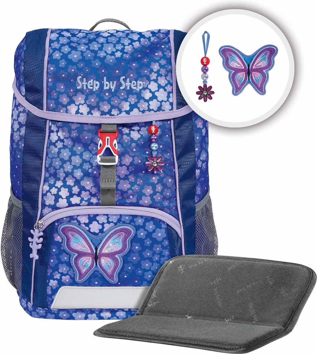 Step by Step Vrije tijd rugzak Rugzak KID Backpack-Set 13L Butterfly Maja Veelkleurig