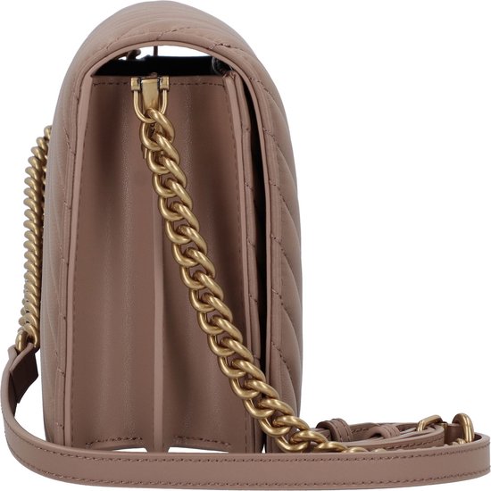 PINKO Love Click Schoudertas Leer 25 cm