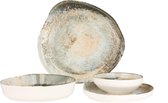 Bol.com Rinart serviesset - Obvara - 24 delig - 6 persoons - Porselein aanbieding