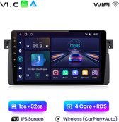 Bol.com Carplay radio - Geschikt voor BMW E46 1998-2006 aanbieding