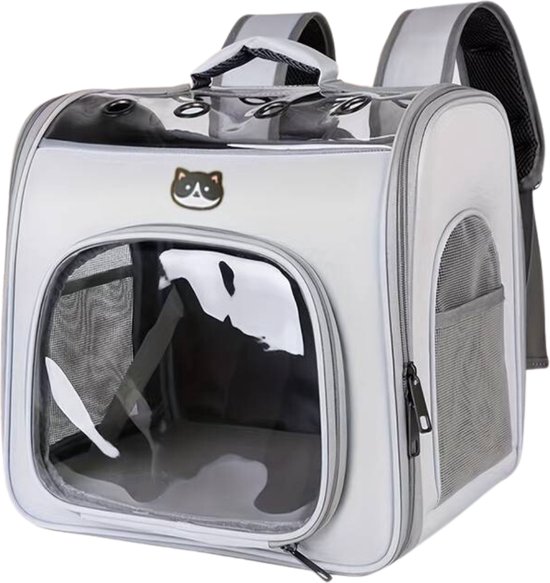 YUDOXN Huisdier honden katten rugzak kamer capsule. Draagtassen voor katten en honden. Draagbare transportrugzak transporttas voor huisdieren. (Bean Green, verlengstuk achter