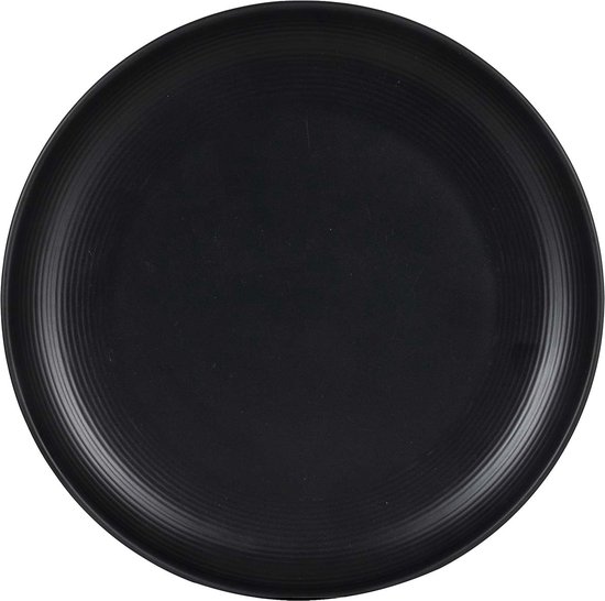 Bo-Camp - Industrial - Dinerbord - Orville - 4 Stuks - Zwart van Bo-Camp — afbeelding 2