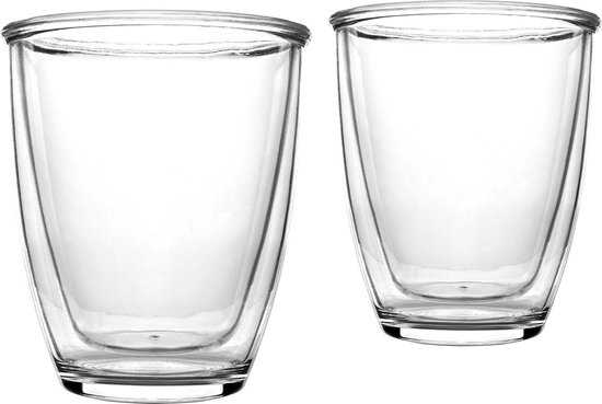 Bo-Camp - Dubbelwandig glas - Isolerend - 340 ml - 2 Stuks van Bo-Camp — afbeelding 2