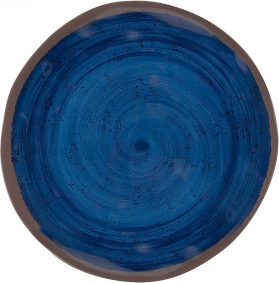 Bo-Camp - Servies - Halo - 12 Stuks - Blauw van Bo-Camp — afbeelding 2