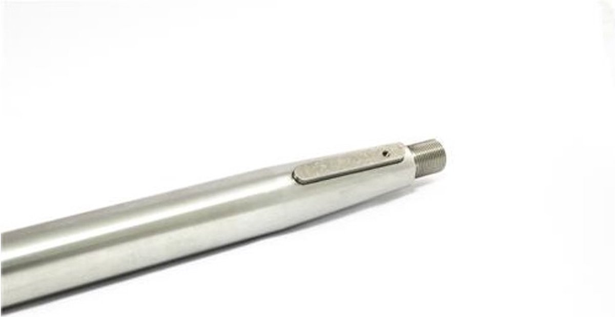 Exalto RVS model 23 Schroefas Ø40x3000mm Conus 112 inclusief Spie