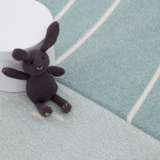Ontdek Kindervloerkleed Alma Beige/Rood in diverse maten