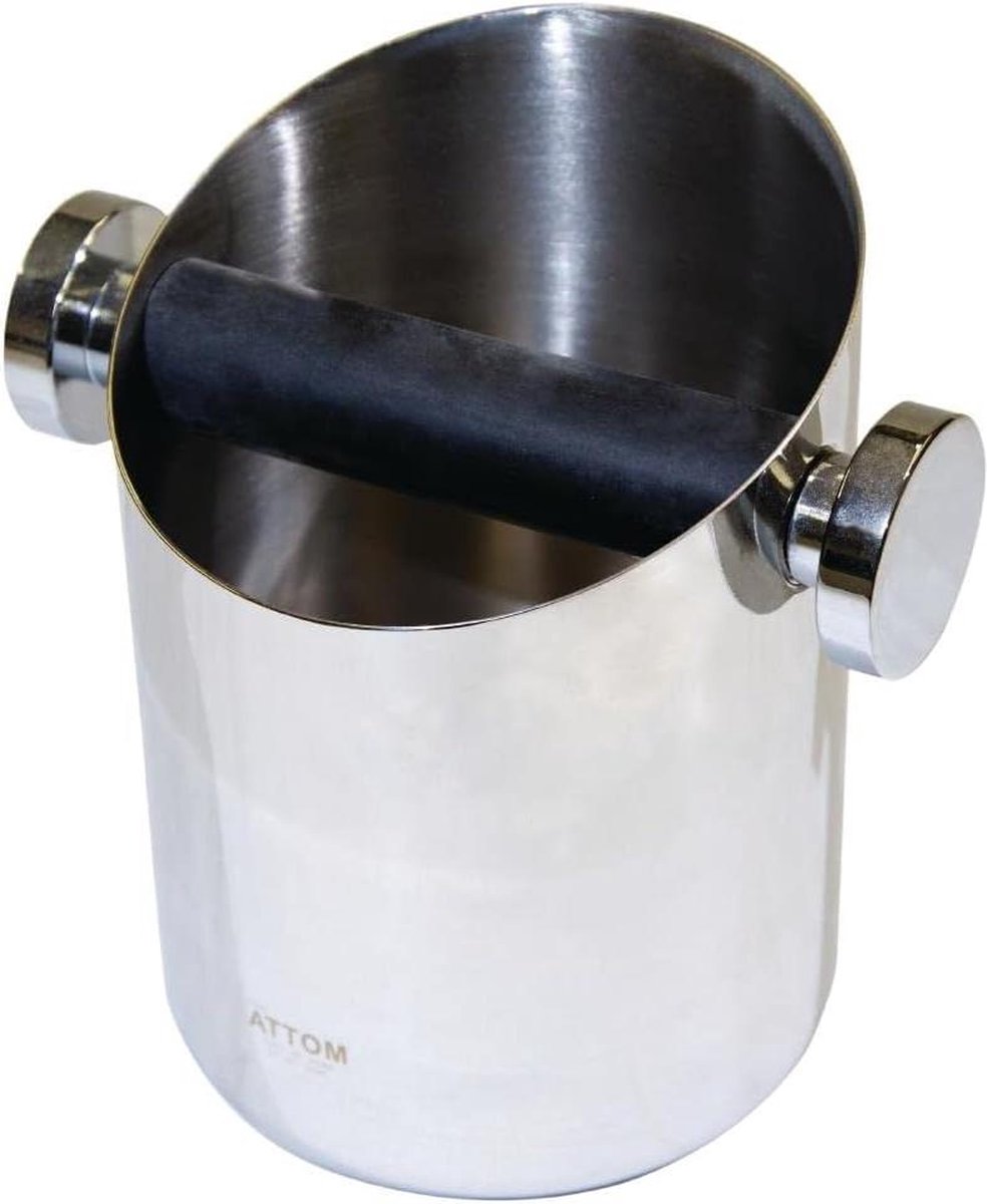 Roestvrij stalen opvangbak - Motta 7750 - 11 cm Knock Box
