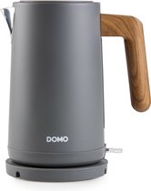 Bol.com DOMO DO9268WK Waterkoker 'Wood You' - 17 L - mat grijs aanbieding