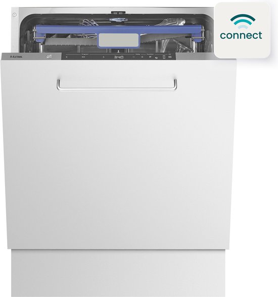 ETNA VW738NC - Inbouw vaatwasser (60 cm) - Volledig geïntegreerd - Besteklade - ETNA connect app - 14 couverts - geluidsniveau 38 dB(A) -