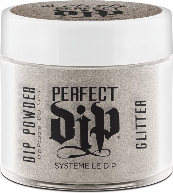 Artistic Nail Design Perfect Dip Poeder ' You're Stellar ' ( Platina Goud Glitter )