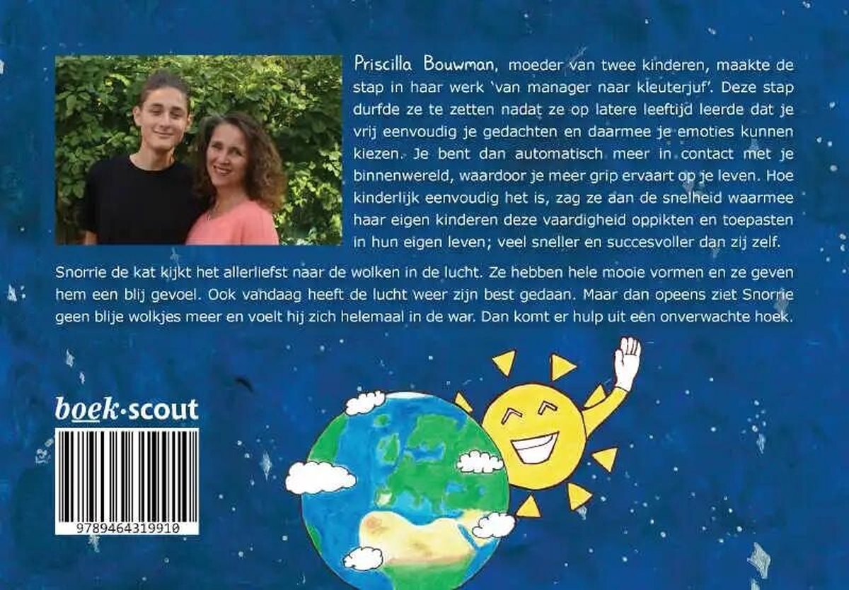 Snorrie en zijn wolkenvriendjes - back cover