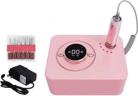 Foto: Nagelfrees nagelfrees set nagelfrees elektrische nagelfrees electrisch nagelfrees manicure pedicure manicure set manicureset pedicureset pedicure set nagelfrees machine elektrische nagelvijl voor gelnagels nagelfreesmachine