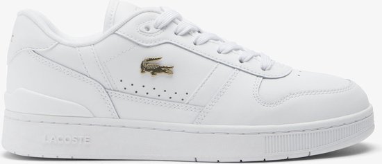 Lacoste T Clip SET Dames Sneakers Wit Goud bol