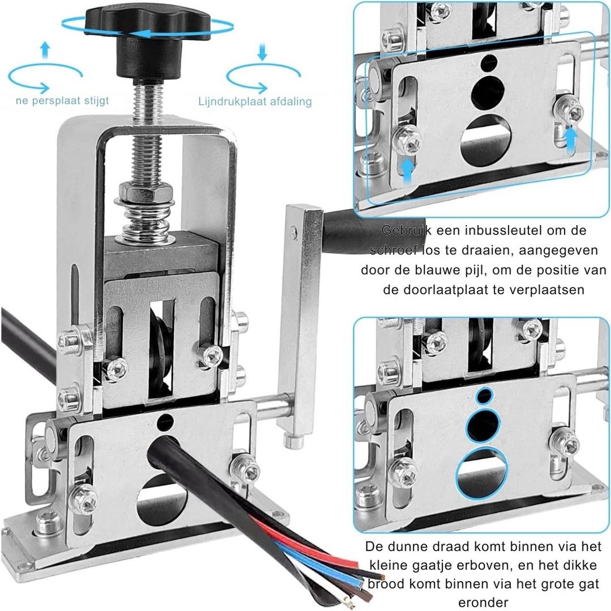 Cimco Werkzeugfabrik CAN-Strip, Kabelstripper voor Cat-kabel