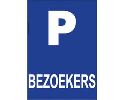 Bordje - Parkeren - Bezoekers