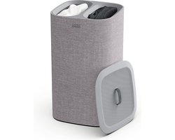 Dubbele Wasmand - Wasmand 2 Vakken - Laundry Bag - 60L