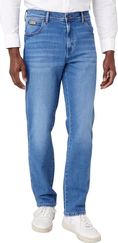 Wrangler Riggs werkkleding voor heren, vlambestendige spijkerbroek met