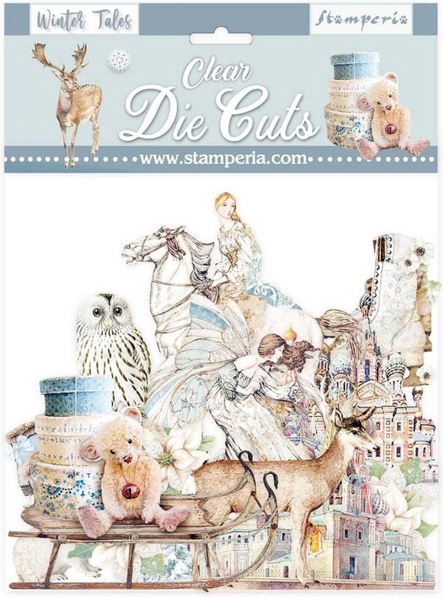 Stamperia - Winter Tales Clear Die Cuts (DFLDCP07)