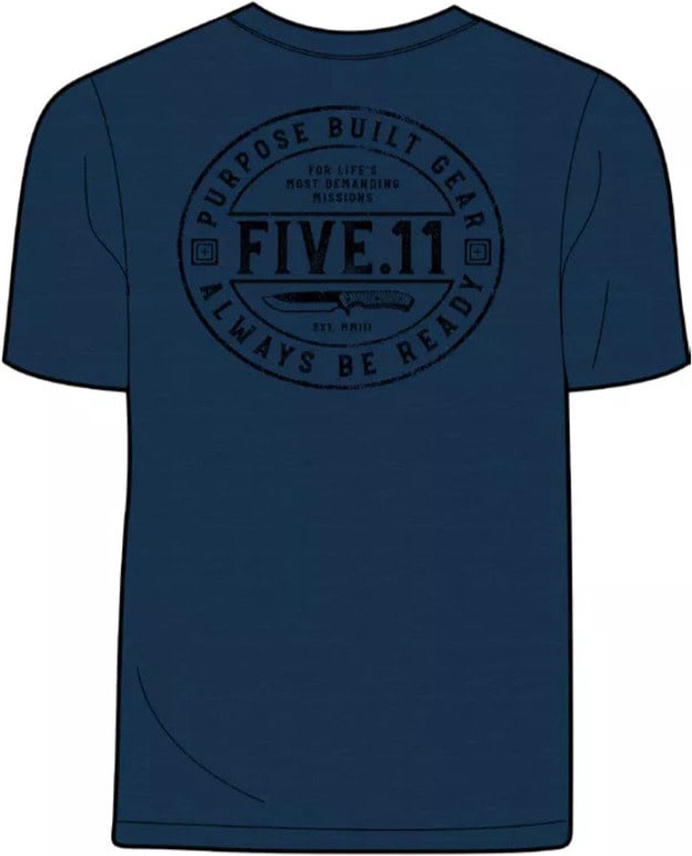 41280ADI 5.11 Tactical Camp Knife SS Tee